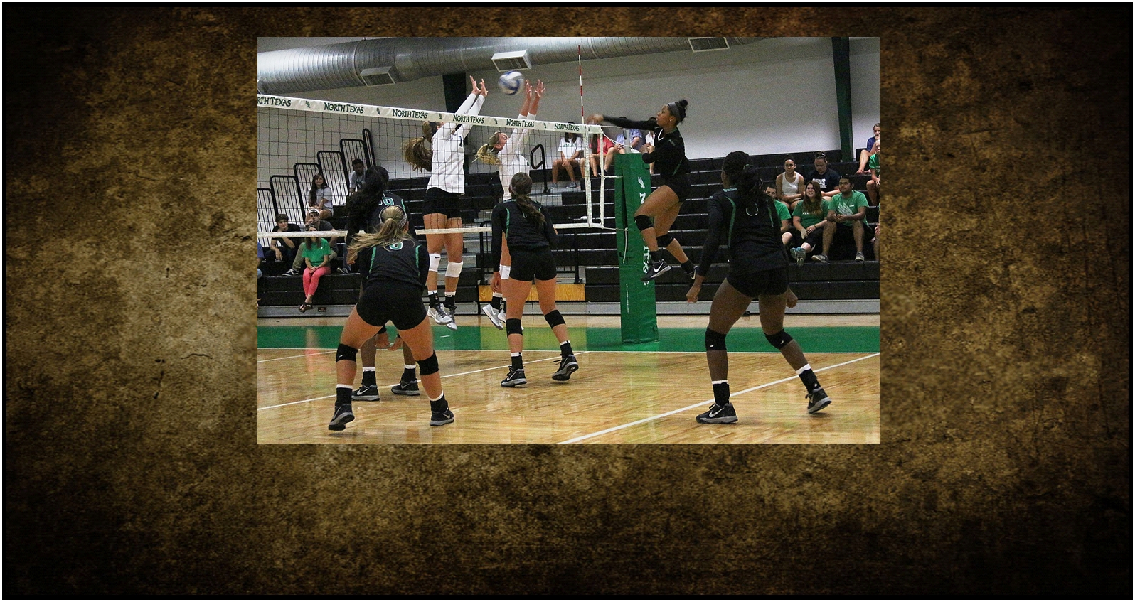 North Texas Mean Green Volleyball Green-White Scrimmage