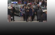 Funeral of Harris County Sheriff Deputy Darren Goforth and Blue Lights by his Brothers