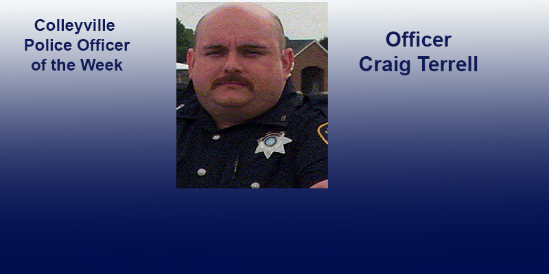 Colleyville Police Officer of the Week.....Recent Arrests in Colleyville
