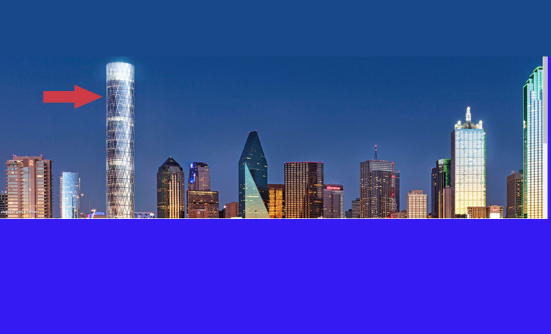 70-Story Round Skyscraper Proposed For Dallas' Skyline