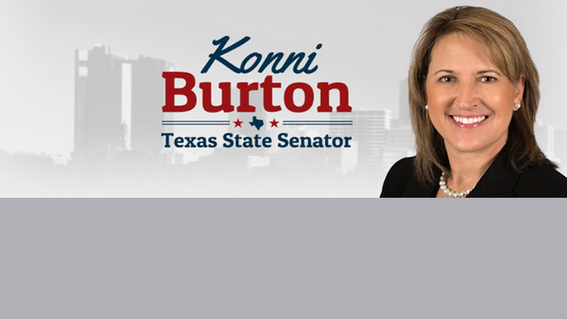 Senator Konnie Burton Reports on the Upcoming Special Texas Session
