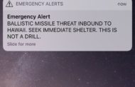 Hawaii wakes up to Critical Ballistic Missile In-Bound Threat !!!!!!!!!!!!!!!!!!!!!