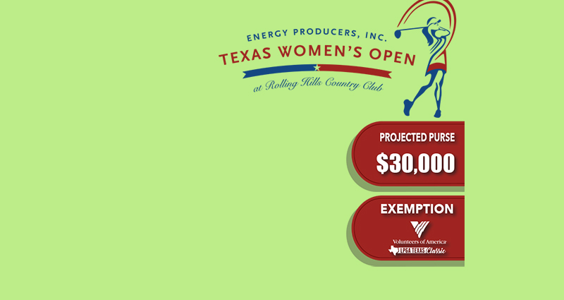 Registration Now Open Texas Women’s Open at Rolling Hills Country Club,
