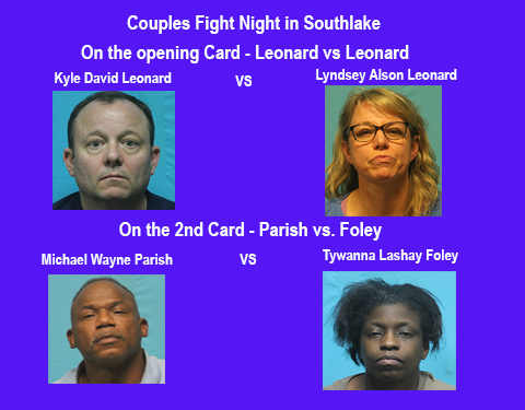 Couples Fight Week in Southlake, a review of recent arrest by Southlake Police
