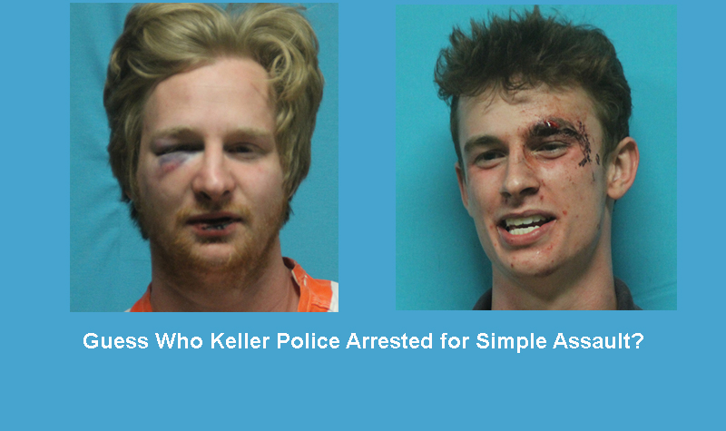You are probably thinking both were guilty of Assault....but one was for Public Intoxication~!