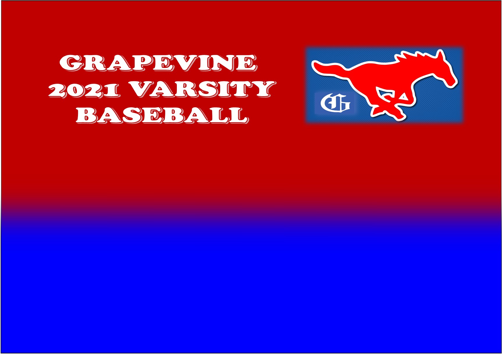 GCISD Baseball: Grapevine Mustangs Massacre Richland Royals 24-6